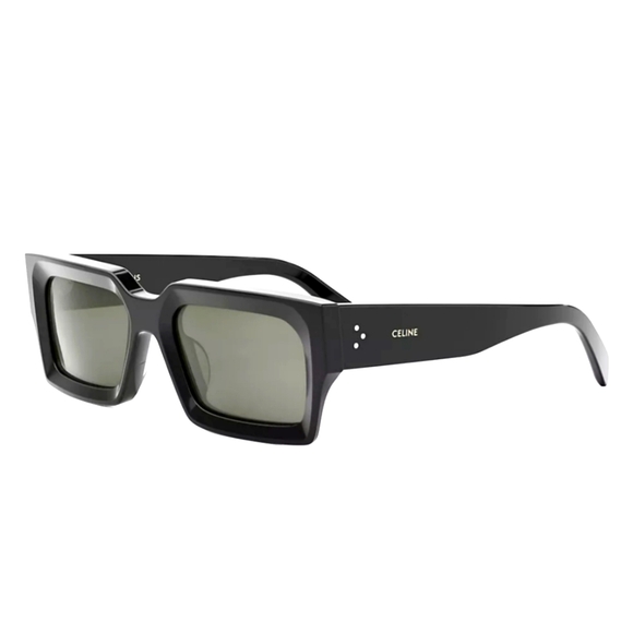 CELINE 🔥 NWT 🔥 Bold Three Dots 54MM Rectangular Sunglasses. NEVER USED! - Picture 11 of 17